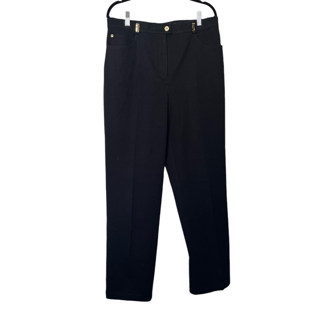 St. John Sport by Marie Gray Size 14 black pants